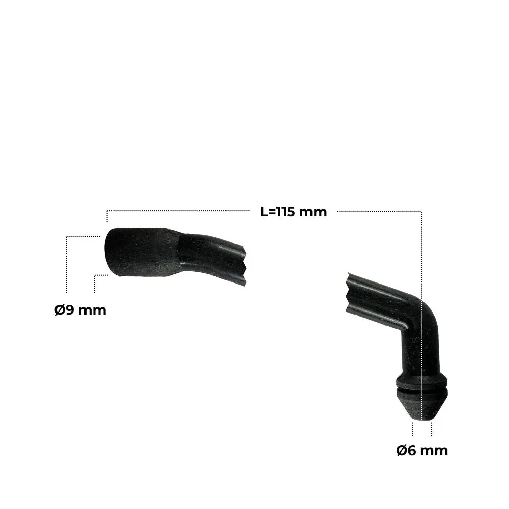 Bravilor uitloopslang Ø6 x 115 mm
