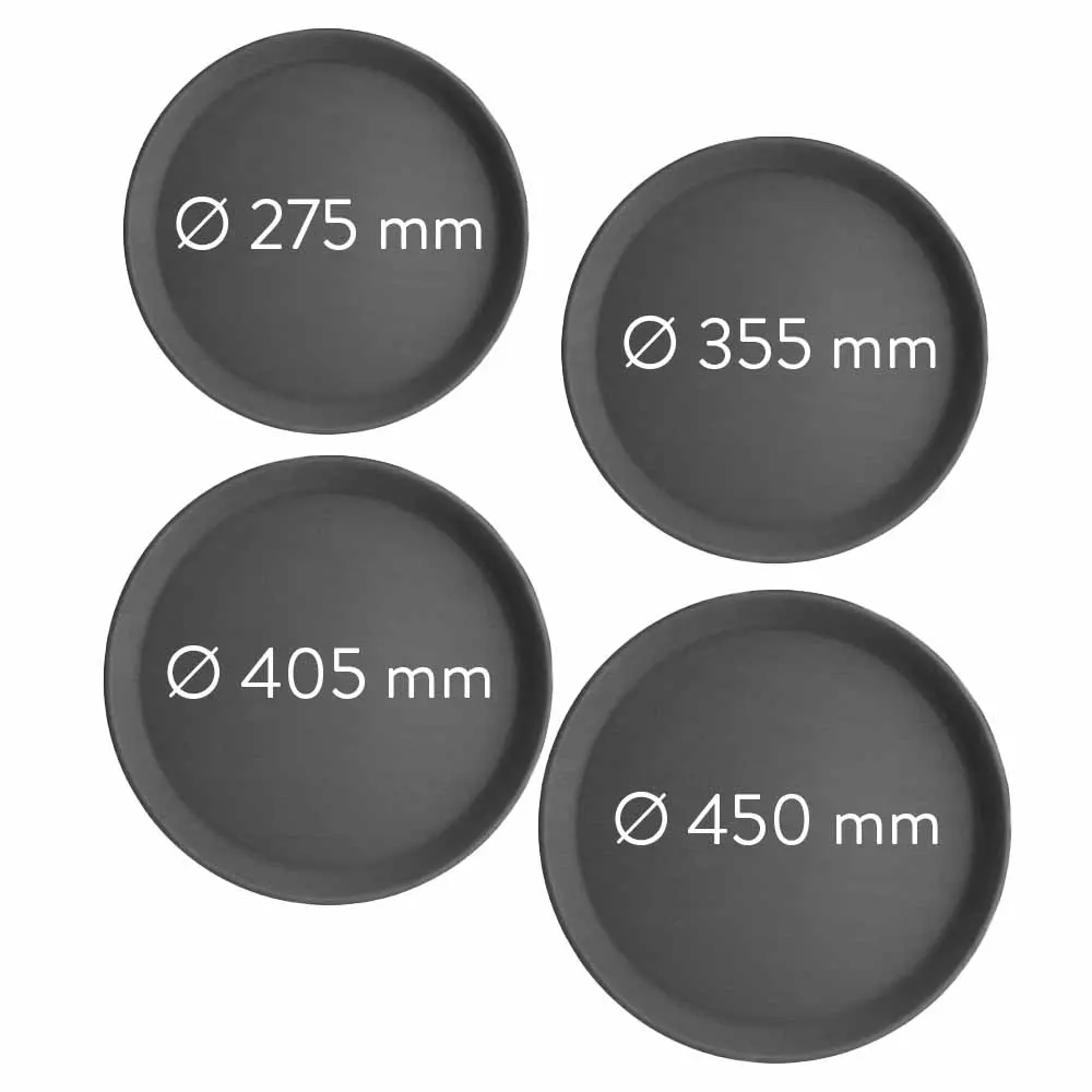 Dienblad anti-slip rond [4 maten] - Image 9