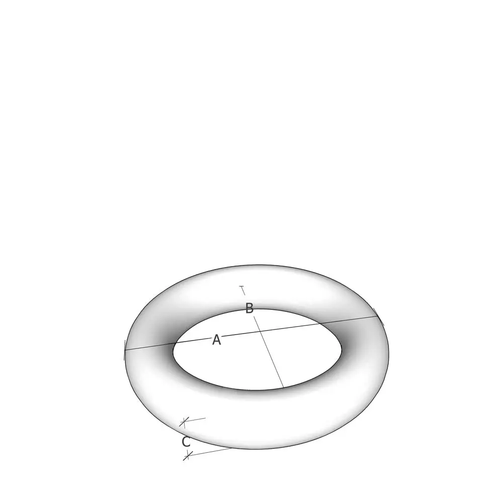 E61-groep o-ring trompet viton Ø 25,5 x 18,5 x 3,5 mm - Image 3
