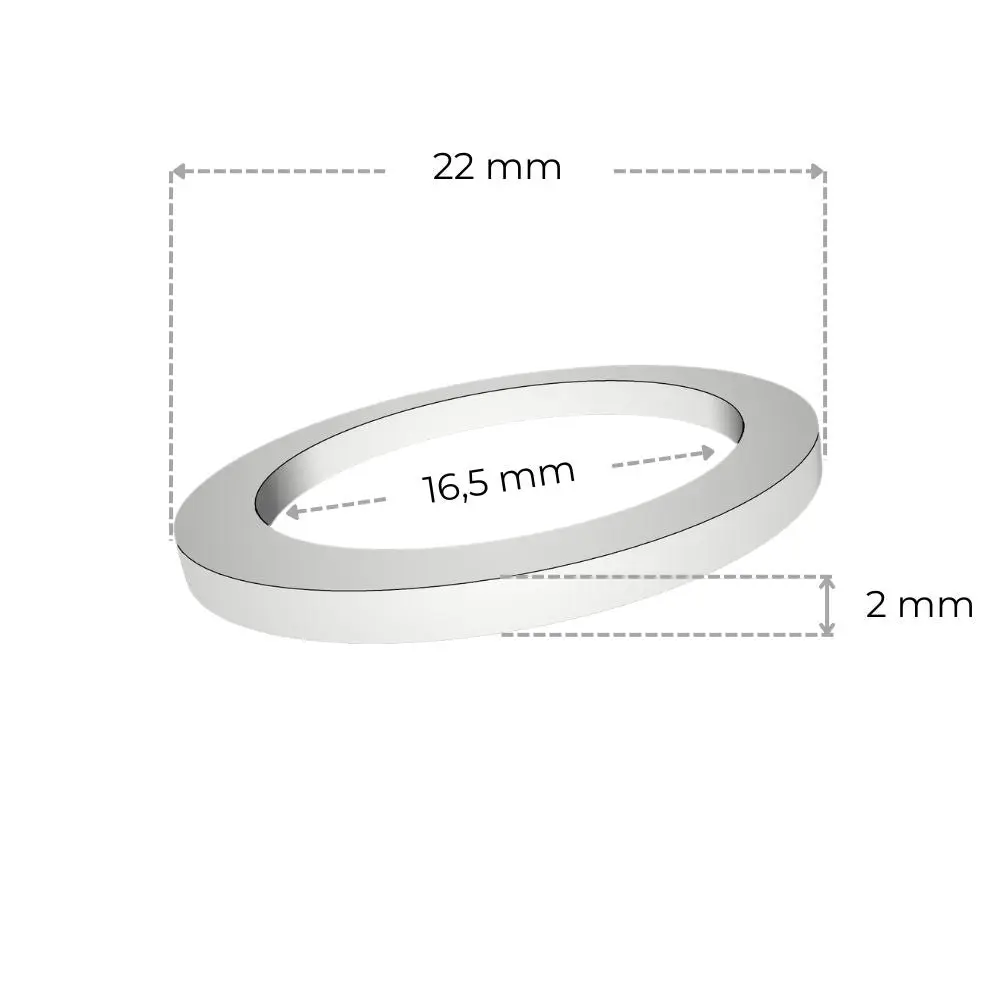 E61-groep pakking [22 x 16,5 x 2 mm]