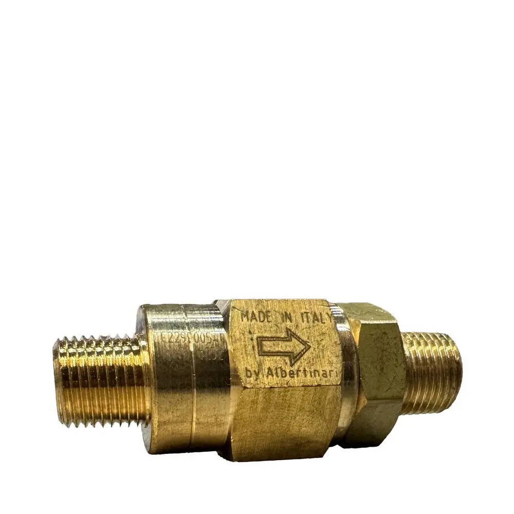 Rocket terugslagklep 1/8" M - 1/8" M