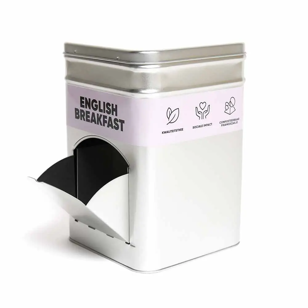 Trending Tea dispenserblik (leeg)