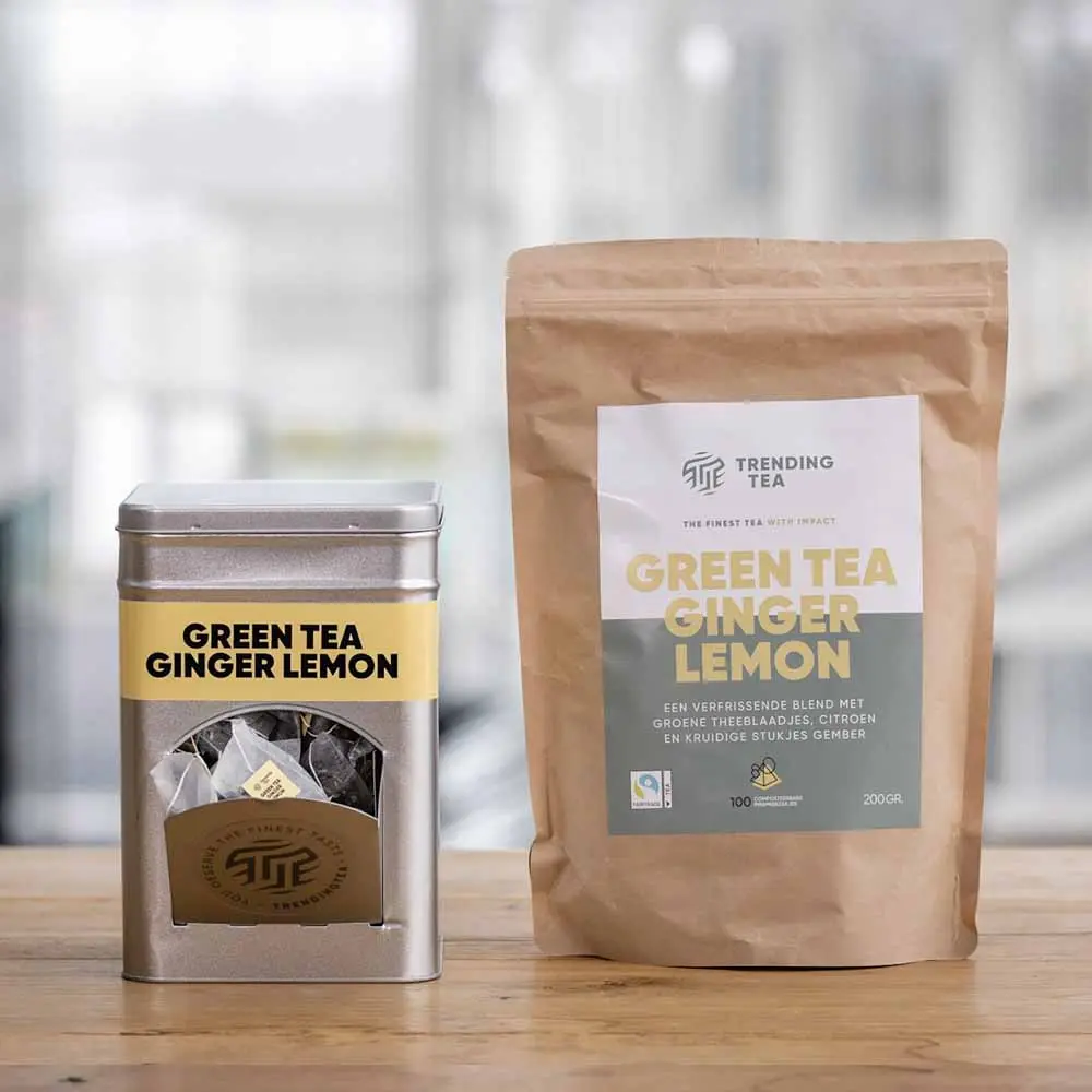 Trending Tea Ginger Lemon [100 piramides] - Image 3